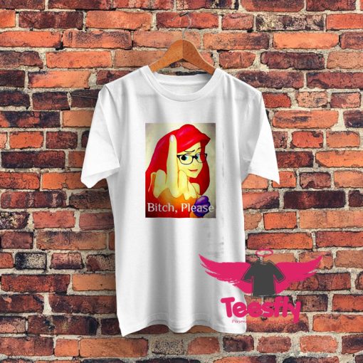 Disney Princess Ariel Bitch Graphic T Shirt