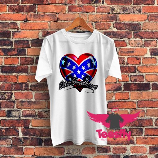 Dixie Sweetheart Graphic T Shirt
