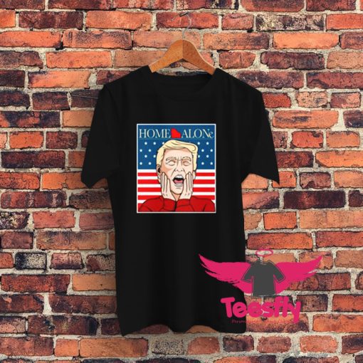 Donald Trump Home ALone Caricature Graphic T Shirt