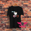Donuts Coffee Bicycle Graphic T Shirt