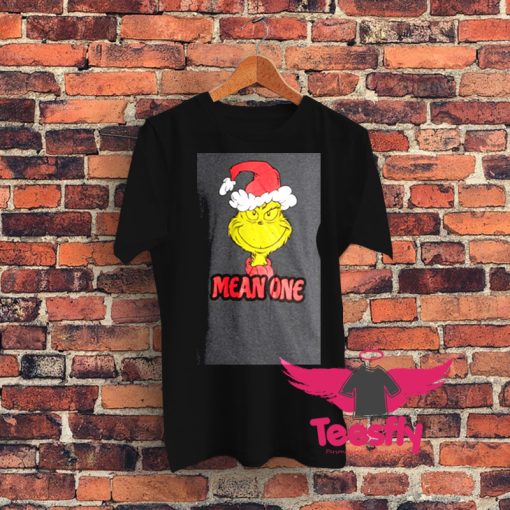 Dr. Seuss Grinch Mean One Holiday Christmas Graphic T Shirt