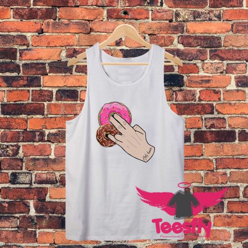 Dunkin Donuts Only Human Hand Unisex Tank Top