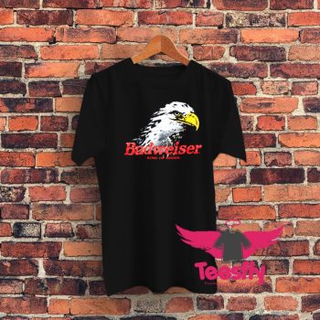 Eagle Budweiser King Of Beers Graphic T Shirt