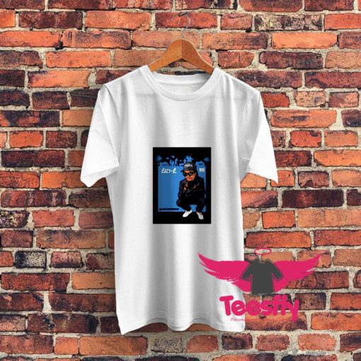 Eazy Rapper Caricature Graphic T Shirt