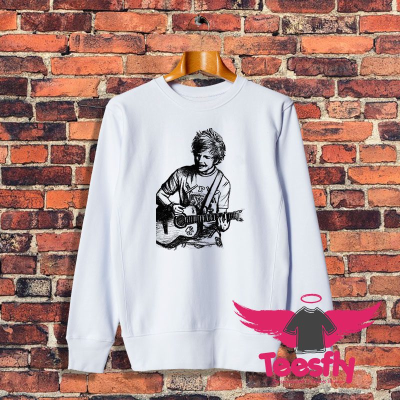 Ed Sheeran Drawing Sweatshirt