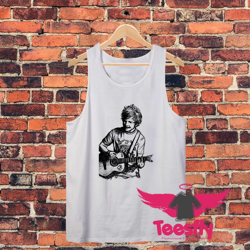Ed Sheeran Drawing Unisex Tank Top