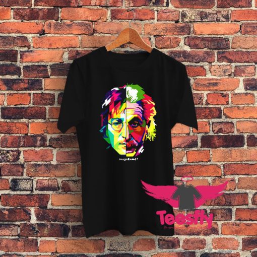 Einstein X Lennon Graphic T Shirt