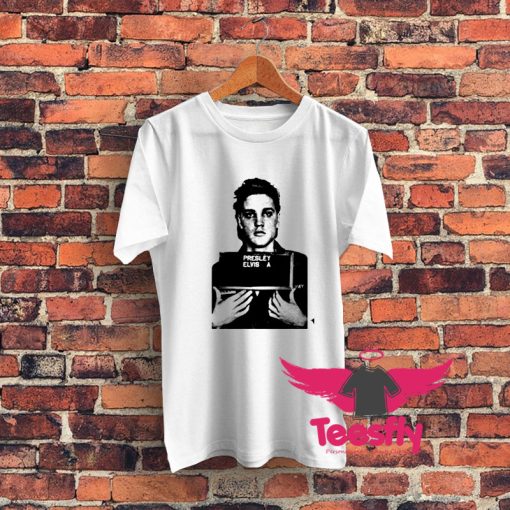 Elvis Presley Mugshot Graphic T Shirt
