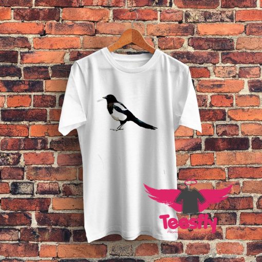 Eurasian Magpie Bird Graphic T Shirt