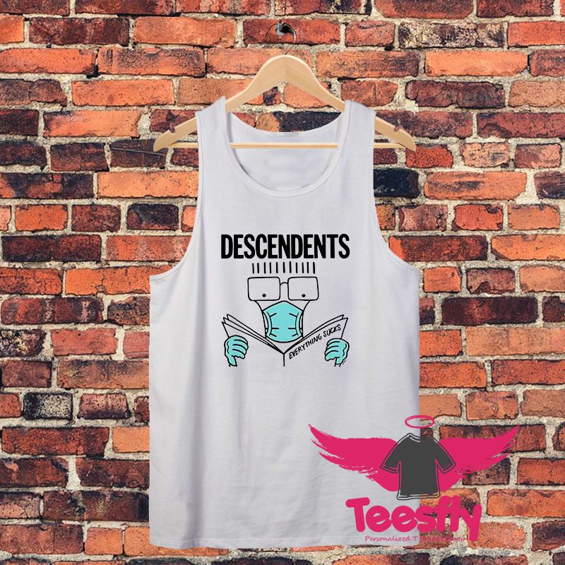 Everything Sucks Face Mask Descendents Unisex Tank Top