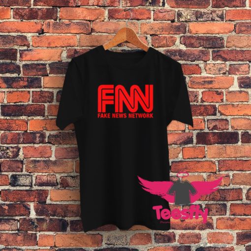 Fake News Network Graphic T Shirt