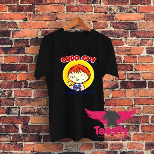 Family Guy x Childs Play Good Guy Chucky Stewie He Wants You Graphic T Shirt