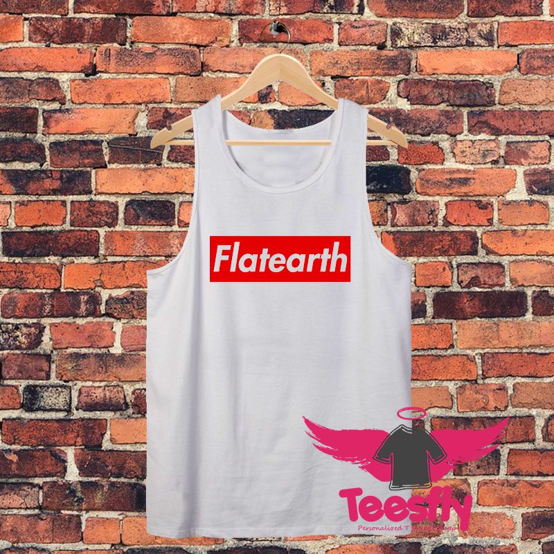 Flatearth Unisex Tank Top