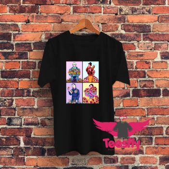 Flower For You Horror Movies Killers Graphic T Shirt