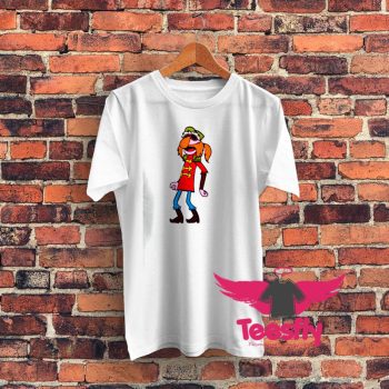 Floyd Pepper Muppet Musician Funny Graphic T Shirt