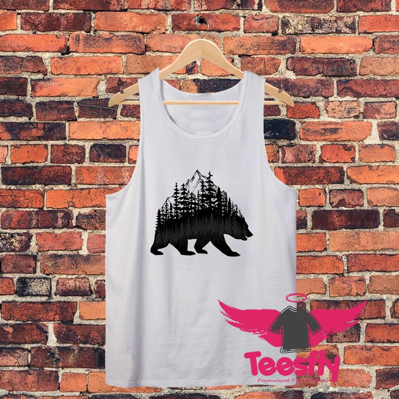 Forest Bear III Unisex Tank Top