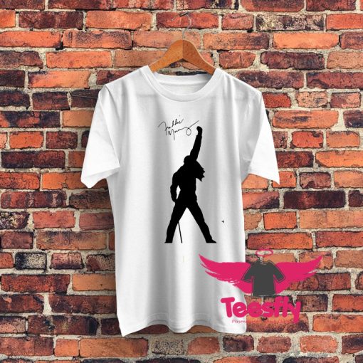 Freddie Mercury Signature Graphic T Shirt