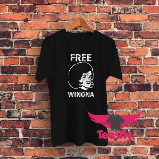 Free Winona Vintage Look Heathers Graphic T Shirt