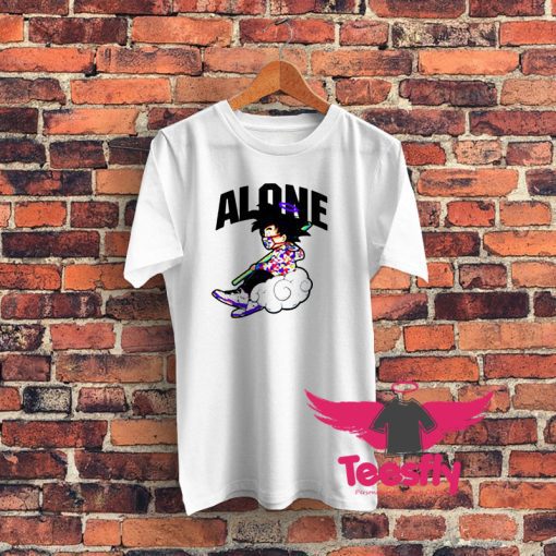 Funny Alone Goku Dragon Ball Graphic T Shirt