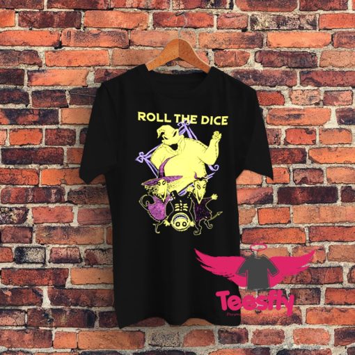 Funny Halloween Roll The Dice Graphic T Shirt