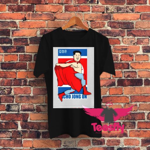 Funny Kim Jong Un Fly Graphic T Shirt