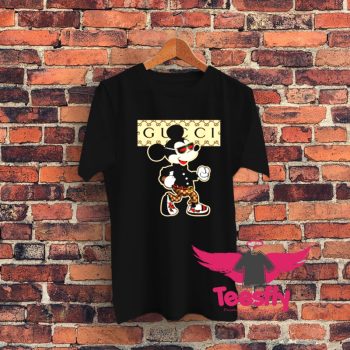 Funny Parody Gucci Mickey Mouse Graphic T Shirt