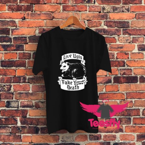 Funny Possum Graphic T Shirt