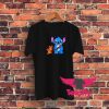 Funny Scooby Doo and Stitch Friend Graphic T Shirt