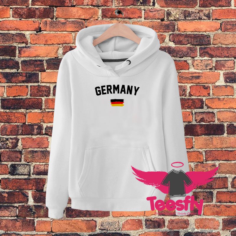 Germany Flag Paint Hoodie