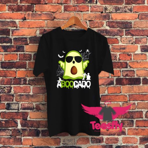 Ghost Boo Avocado Graphic T Shirt