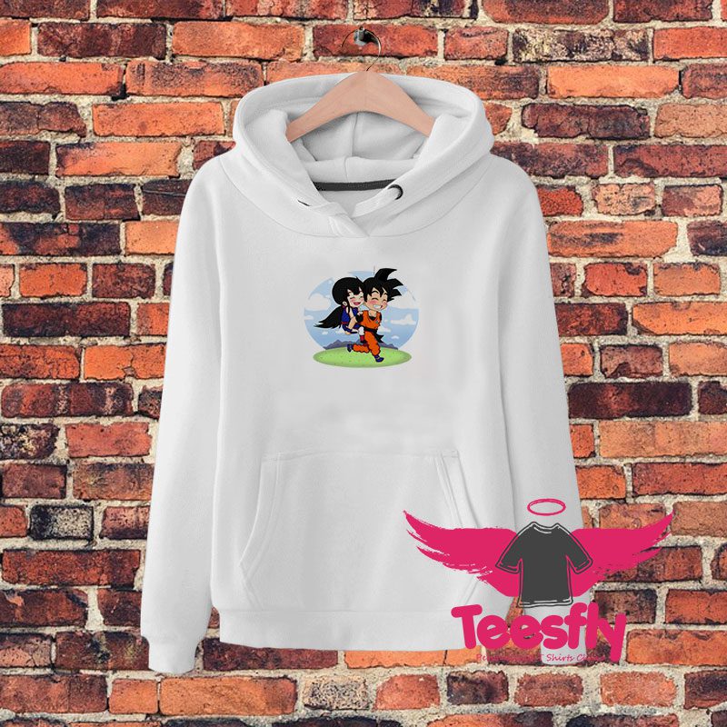 Goku and Chichi Chibi Hoodie