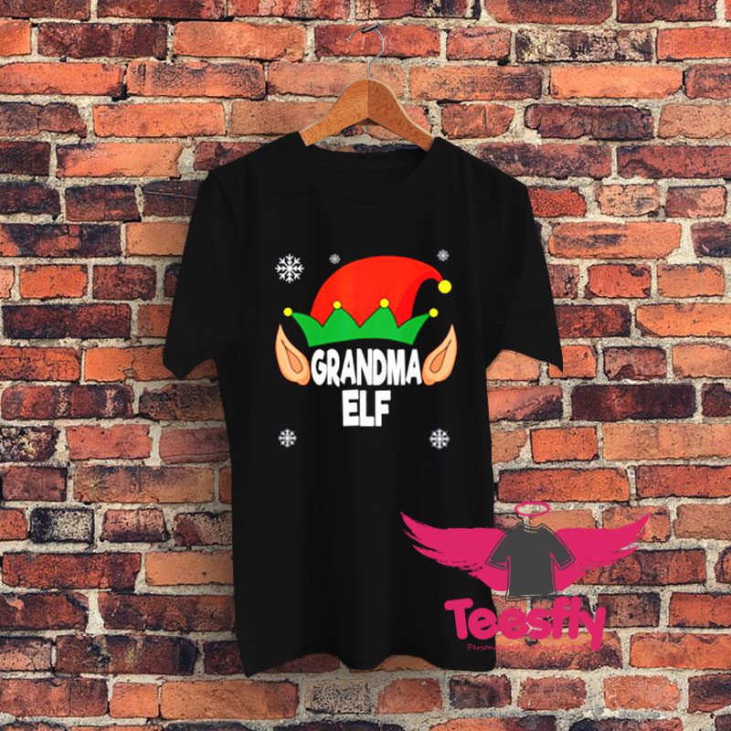 Grandma Elf Graphic T Shirt