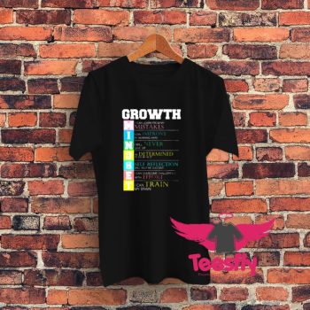 Growth New Mindset And Resolution Graphic T Shirt