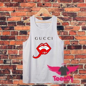 Gucci Mouth Lips Unisex Tank Top