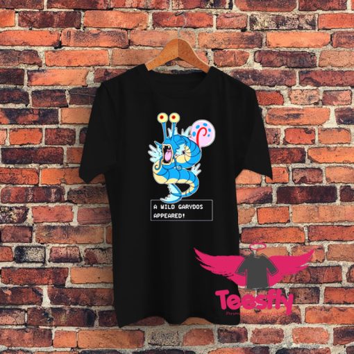 Gyarados Pokemon Gary Spongebob Graphic T Shirt