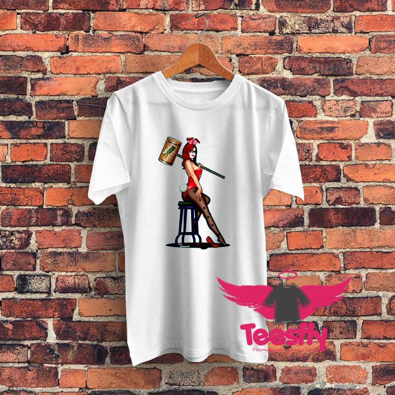 Harley Bunny Graphic T Shirt