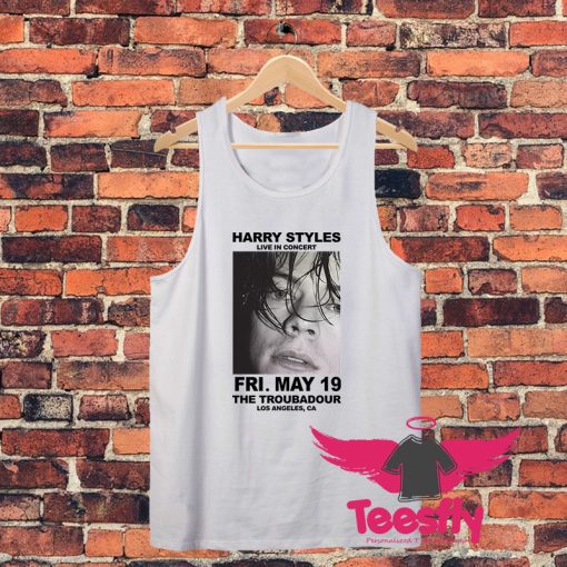 Harry Styles Live in Concert The Troubadour Unisex Tank Top