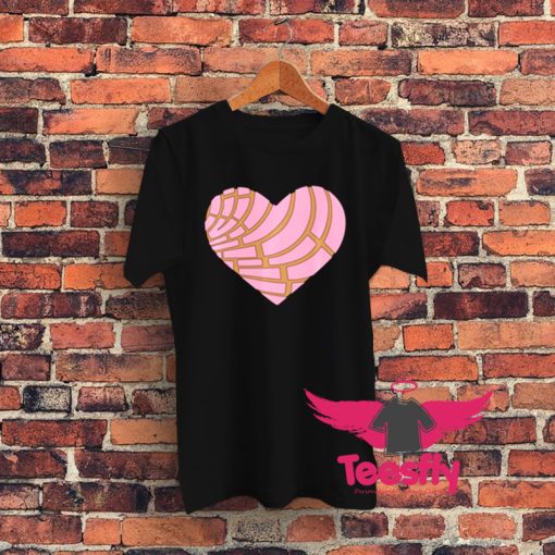 Heart Pan Dulce Mexican Graphic T Shirt