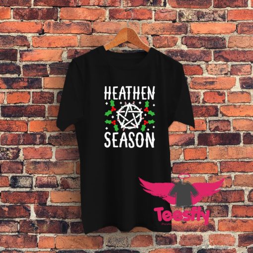 Heathen Season Christmas Graphic T Shirt