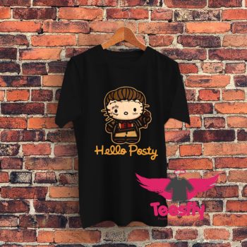 Hello Posty Post Malone Funny Hello Kitty Graphic T Shirt
