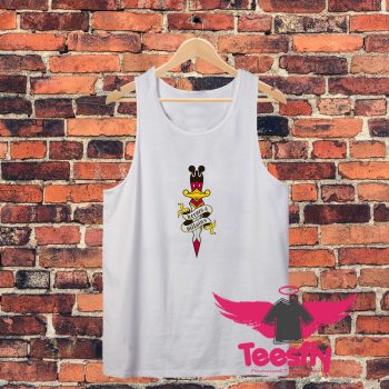 Heroes and Villains Light Tattoo Dagger Video Game Unisex Tank Top