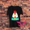 Hipster Chicken Graphic T Shirt