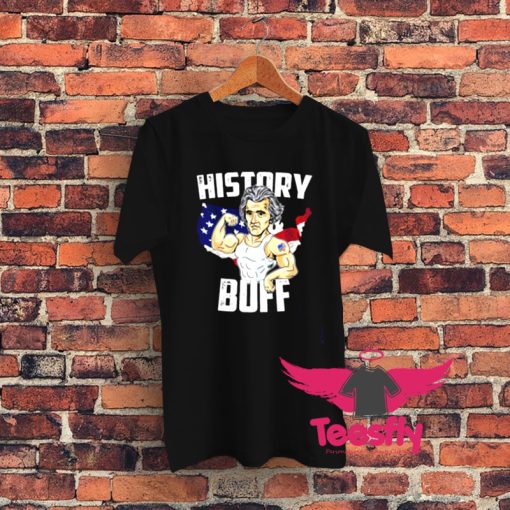 History Buff President Andrew Jackson Patriotic Graphic T Shirt