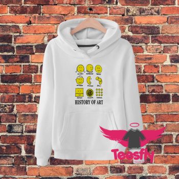 History of Art Smiley Face Hoodie