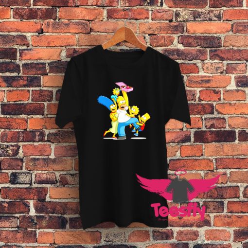 Homer Family Graphic T Shirt