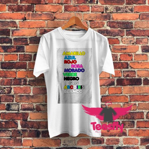 J Balvin Colores Graphic T Shirt