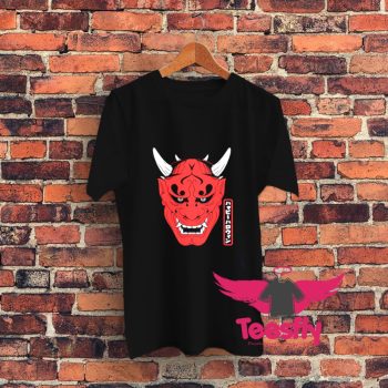 Japanese Demons Face Devil Harajuku Aesthetic Graphic T Shirt
