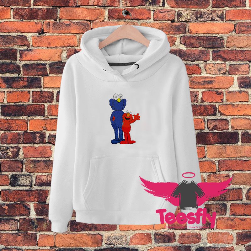 KAWS x Uniqlo x Sesame Street BFF Elmo Hoodie
