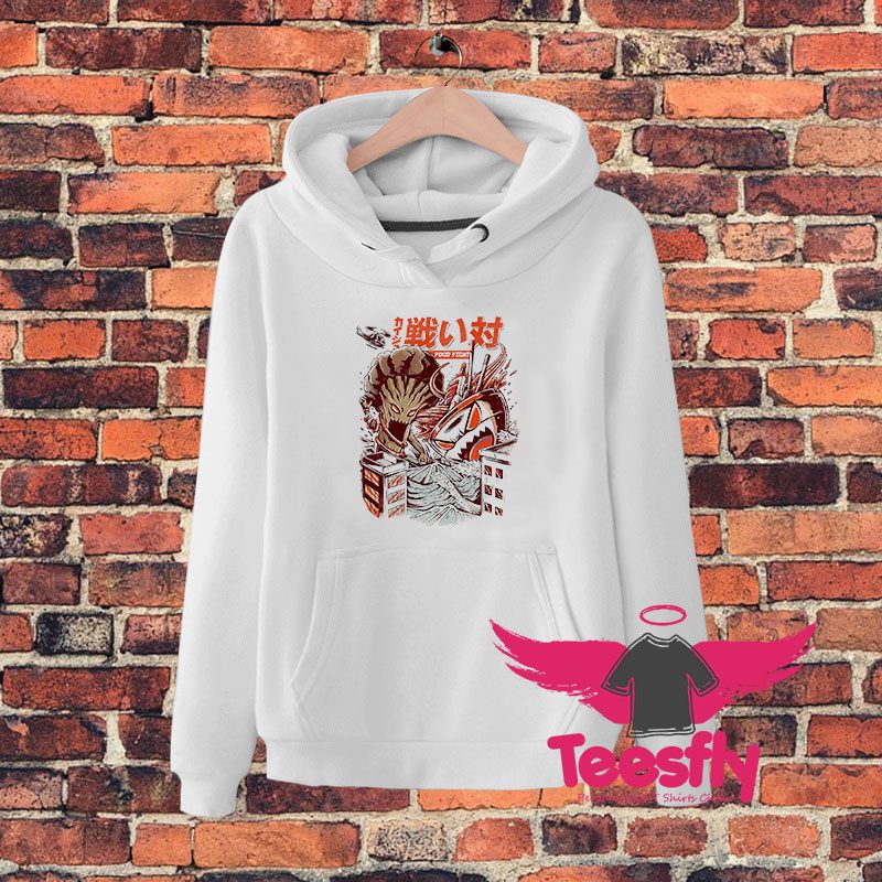 Kaiju Food Fight Hoodie