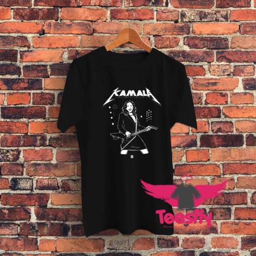 Kamala Harris Funny Parody Metalica Graphic T Shirt